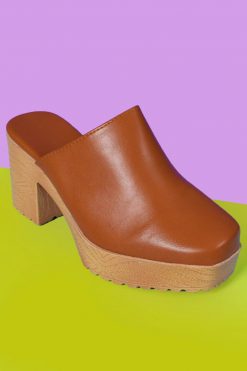 Echo Club House Lilith Fair Deadstock Heeled Clogs