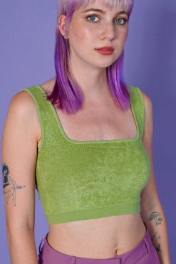 Echo Club House Clothes Gerri Terry Knit Tank