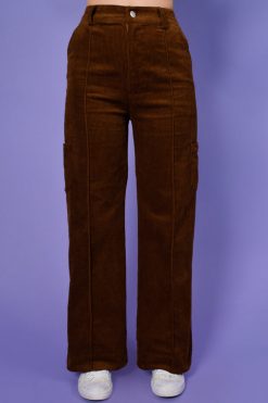 Echo Club House Lexa Thick Corduroy Wide Cargo Pants