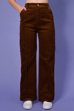 Echo Club House Lexa Thick Corduroy Wide Cargo Pants