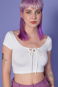 Echo Club House Milana Tie Front Tee