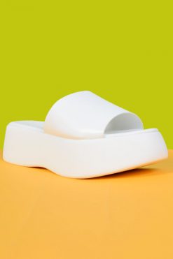 Echo Club House Smooth Move Slide Platform - White